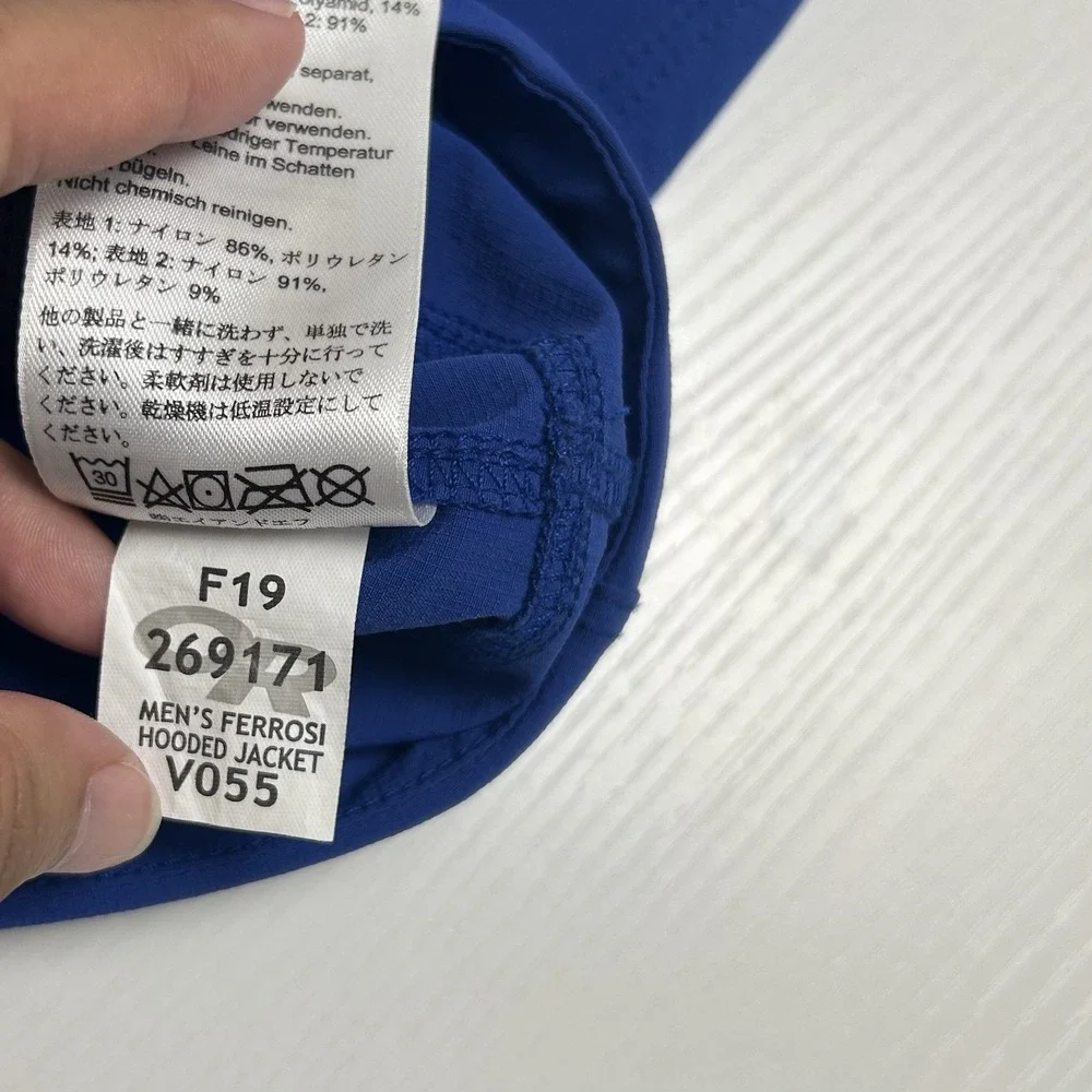 Outdoor Research Men's Ferrosi Hooded Softshell Jacket M Lightweight Blue 269171